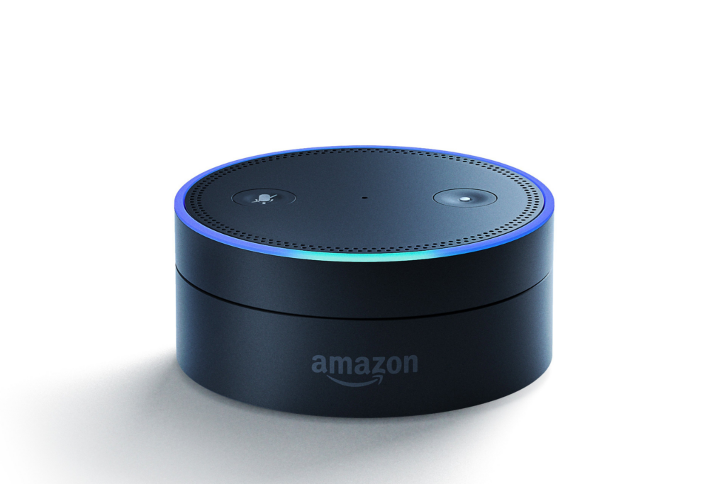 Amazon Echo Dot.