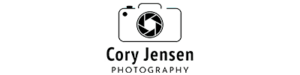 Cory Jensen Photography logo and website link