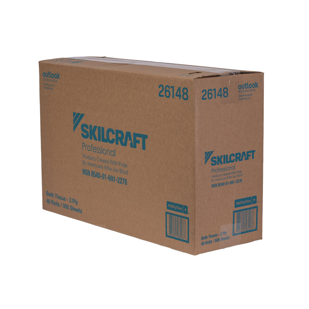 26148 Professional Standard Roll Tissue, 2-Ply Box.