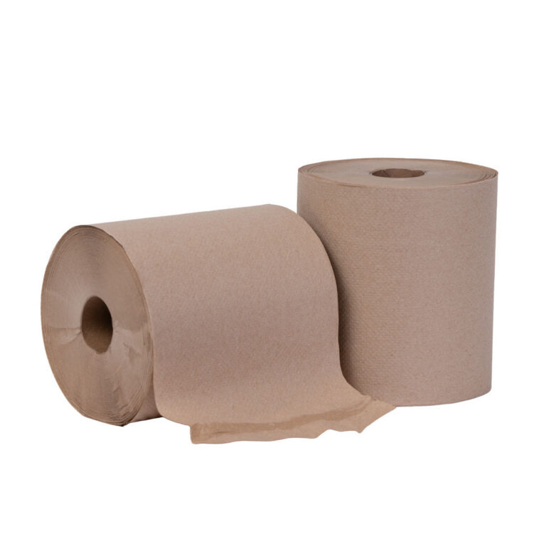 29020 Hardwound Natural Towel - Two rolls side by side.