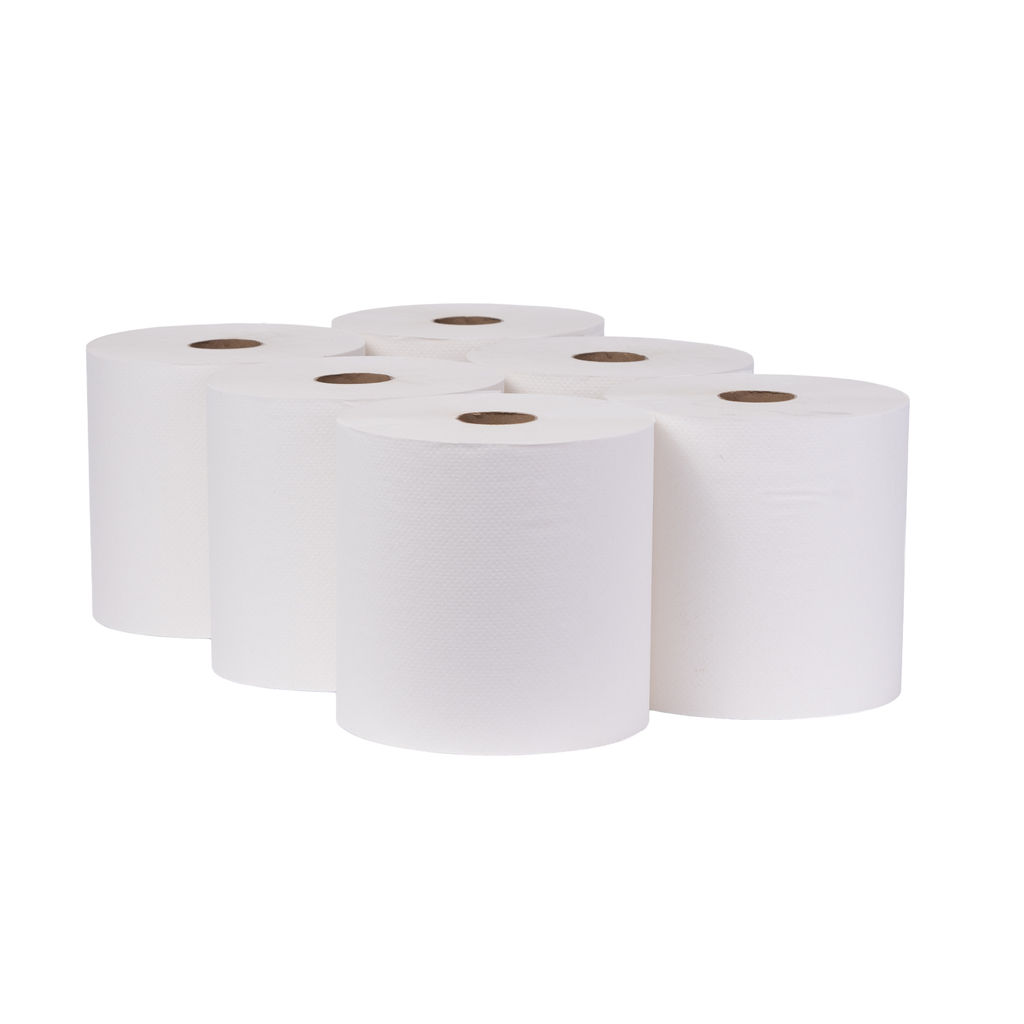 29070 Hardwound White Towel - 6 rolls.