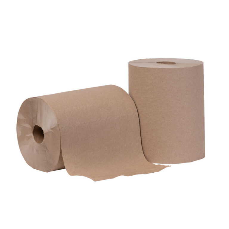 29400 Hardwound Natural Towel - Two rolls side by side.