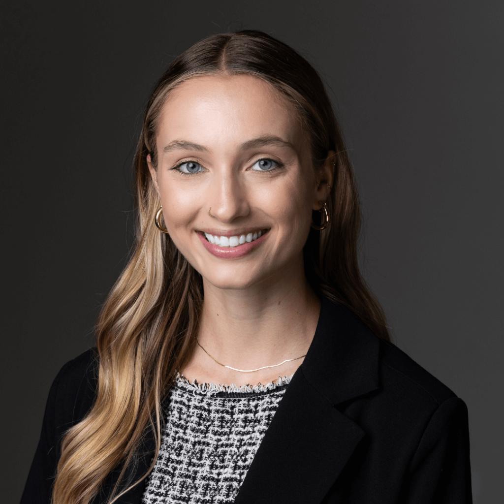 Smiling headshot of Marketing Specialist, Bailey Collins