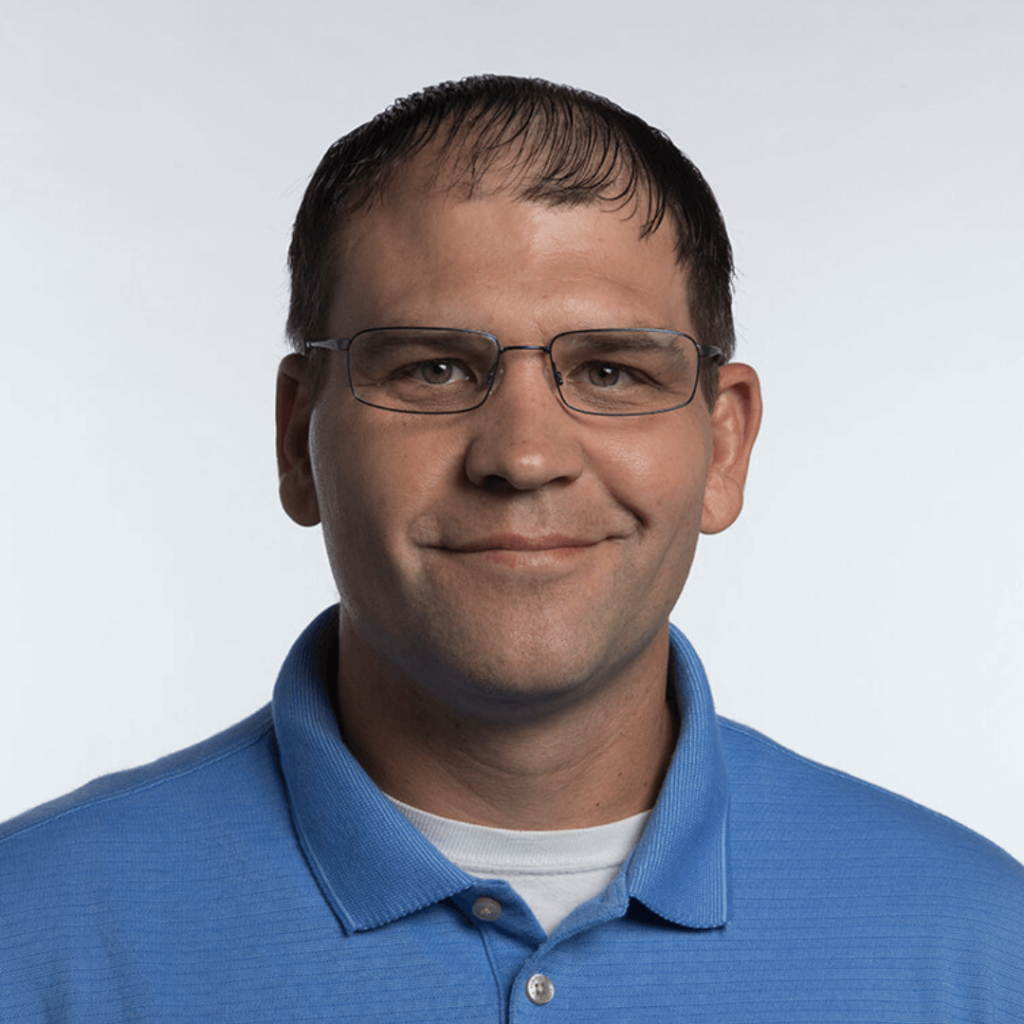 Smiling headshot of Director of Operations, Brad Sheets