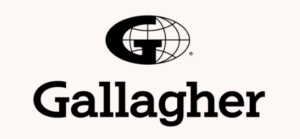 Gallagher logo and website link