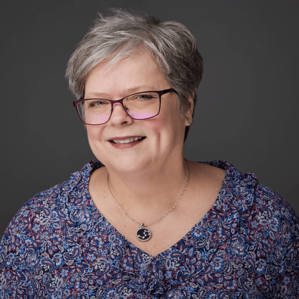 Smiling headshot of Executive Assistant, Susanne Waltermeyer